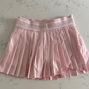 Abercrombie kids pink pleated athletic skirt skort 5/6